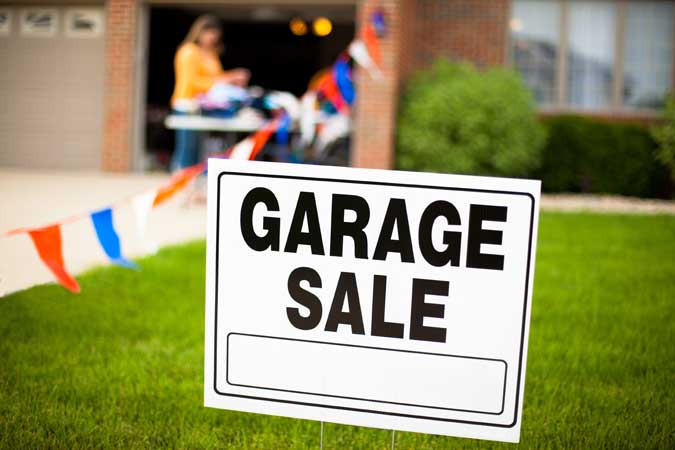 Pre-Move Garage Sale Tips