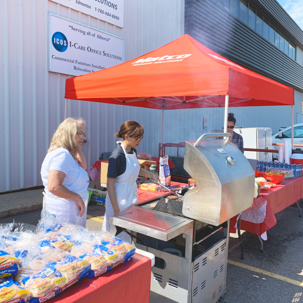 Matco Moving Solutions Employee Driver BBQ in Edmonton